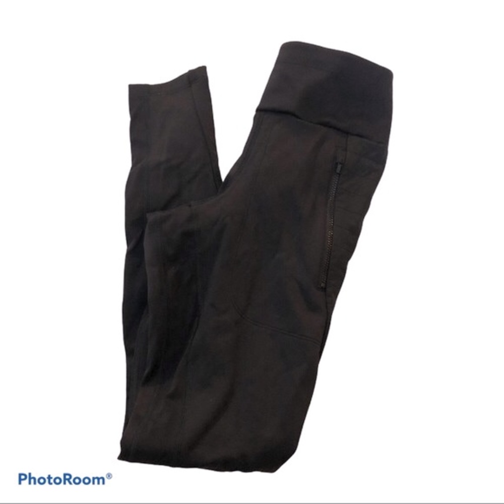 Athleta Peak Hybrid Tight Lined Black XL NWT